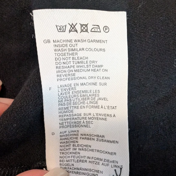 Fred Perry Black Amy Winehouse Foundation Polo Dress - Picture 15 of 16